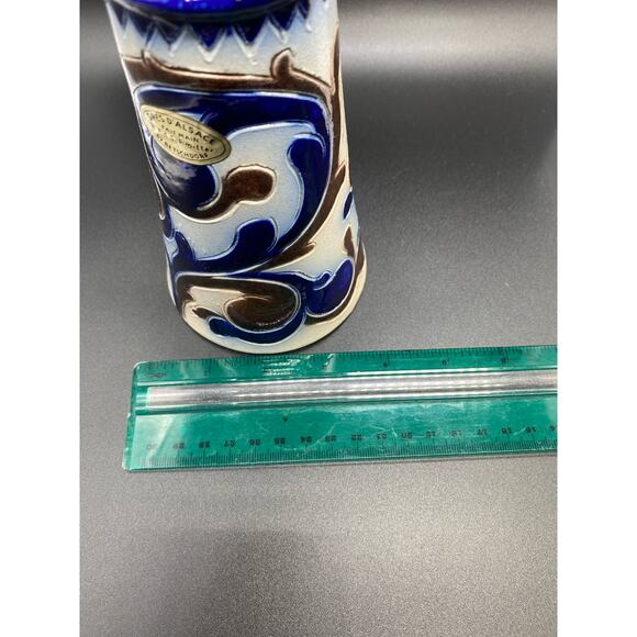 Gres D'Alsace BetschDorf Schmitter Pottery Candleholder Salt Glaze Signed - Picture 9 of 9